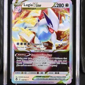 Lugia VSTAR Silver Tempest 139/195 Holo Ultra Rare CGC Grade 10 Pokémon TCG
